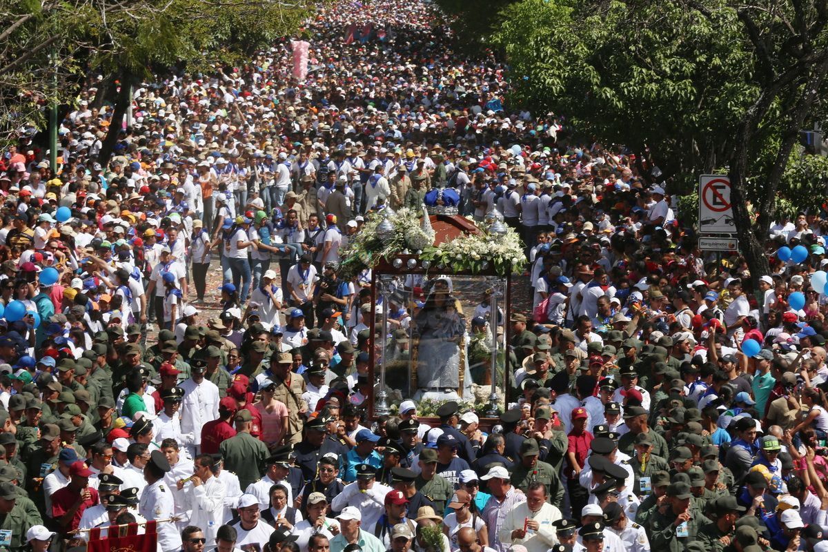 Barquisimeto inicia la Semana Santa con el tradicional regreso de su Patrona a Santa Rosa
